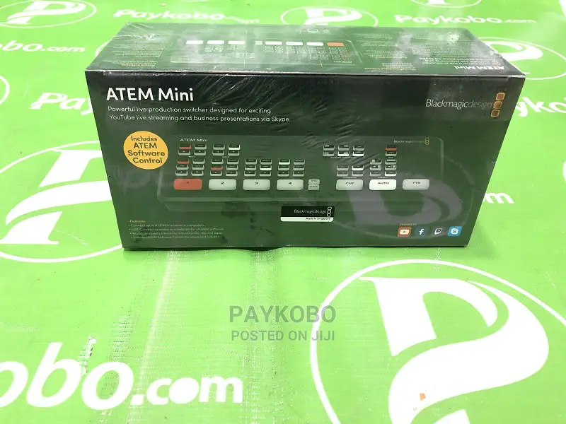 Blackmagic Design Atem Mini Hdmi Live Switcher