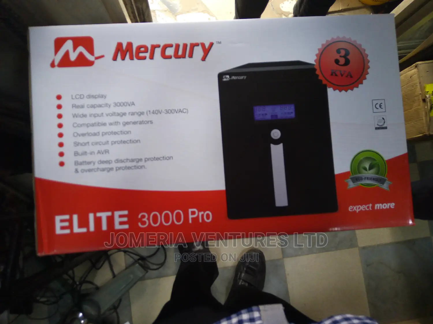 MERCURY 3KVA ELITE 3000 Pro. Line Interactive UPS