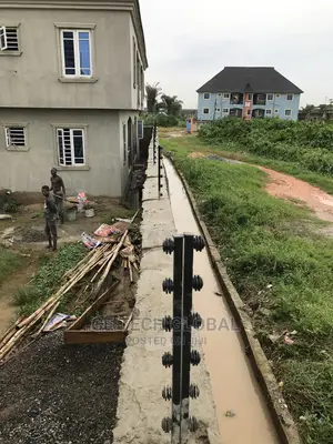 Electric Fence Wire Installation With Energizer And Alarm