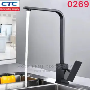 0269 Black Sink Tap