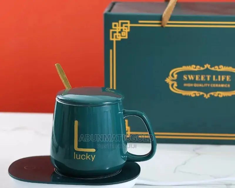 Ceramic Coffee Cup Automatic Heat Pad