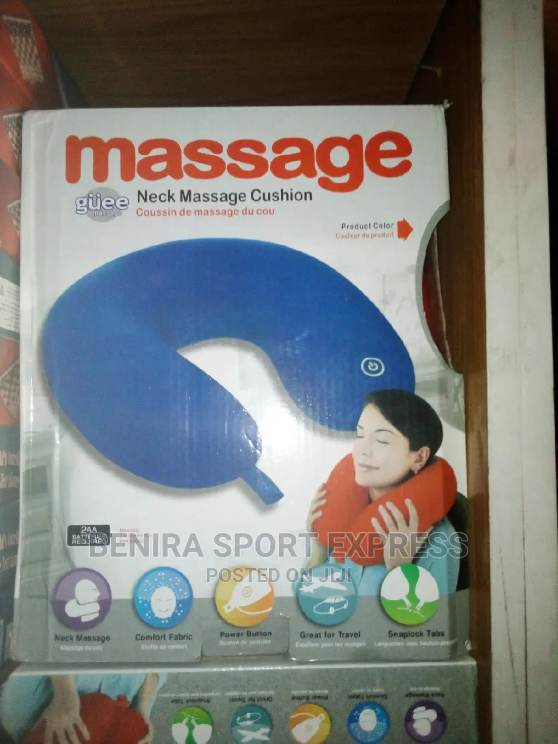 Massage Pillow With Different Colour Variation