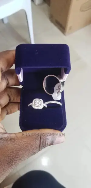 925 Sterling Silver Wedding Set