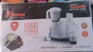 Photo - Paloma Yam Pounder Food Processor and 1000w- White