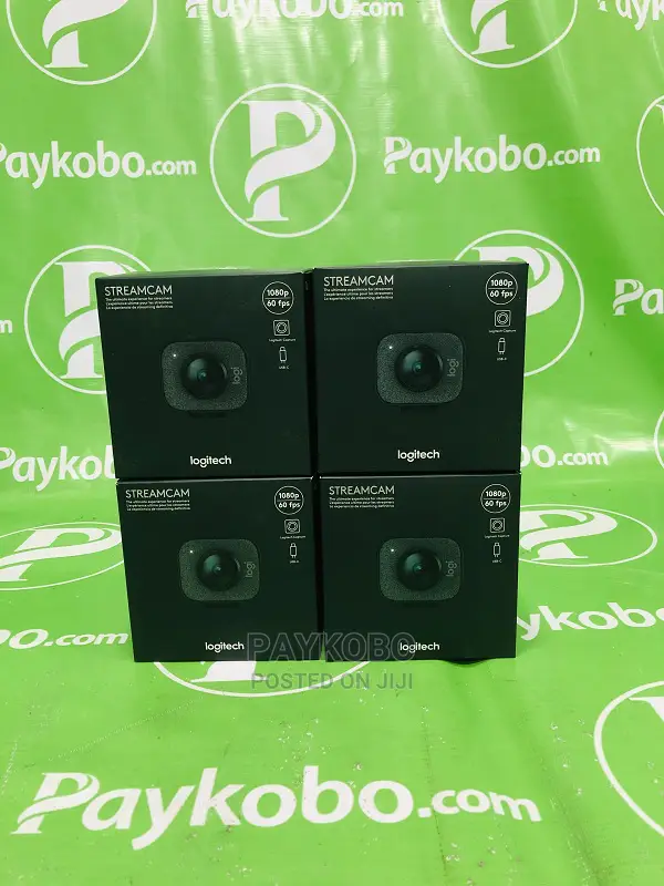 Logitech Streamcam, 1080p Hd 60fps Streaming Webcam
