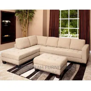 L Shaped Sofa With Ottoman