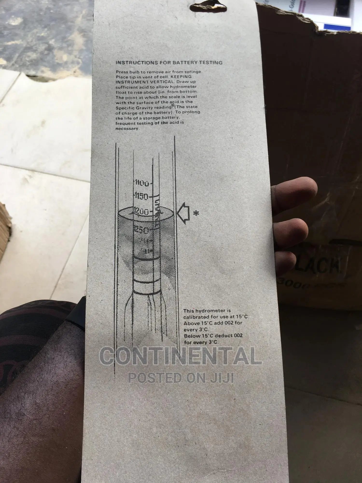 Acid Hydrometer