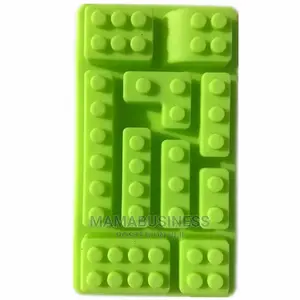 10 Cavity Lego Shape Silicone Resin Mold