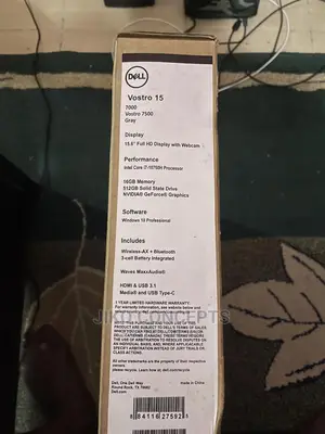 New Laptop Dell Vostro 15 5568 16GB Intel Core I7 SSD 512GB