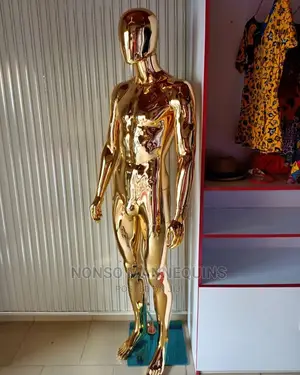 Full Body Male Gold Display Mannequins