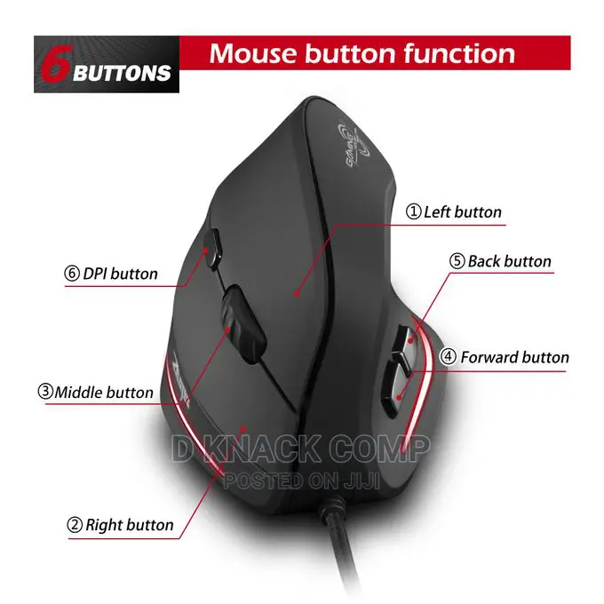Wired Vertical Mouse Ergonomic