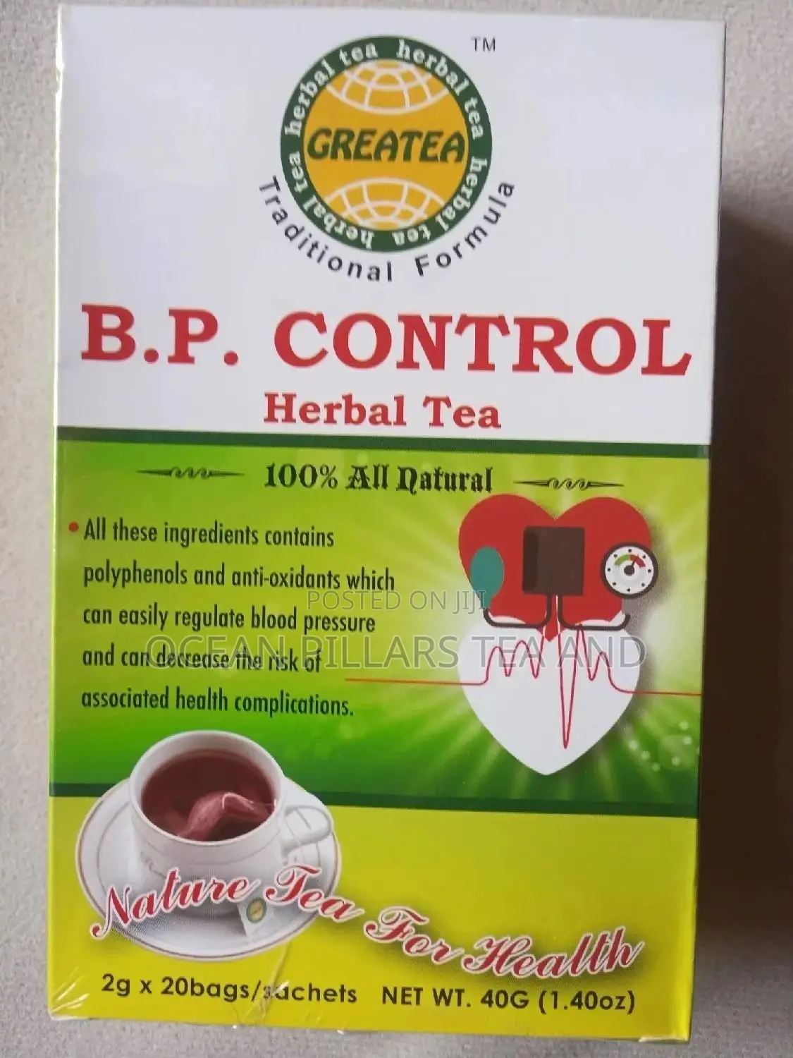 B.P. Control Herbal Tea