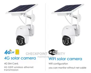 4G PTZ Low Power Solar IP Camera
