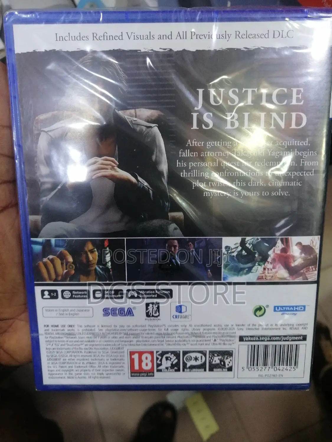 Ps5 Judgement Game
