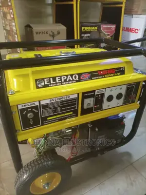 Brand New ELEPAQ Generator/4.5kva/Key Starter/%Full Copper