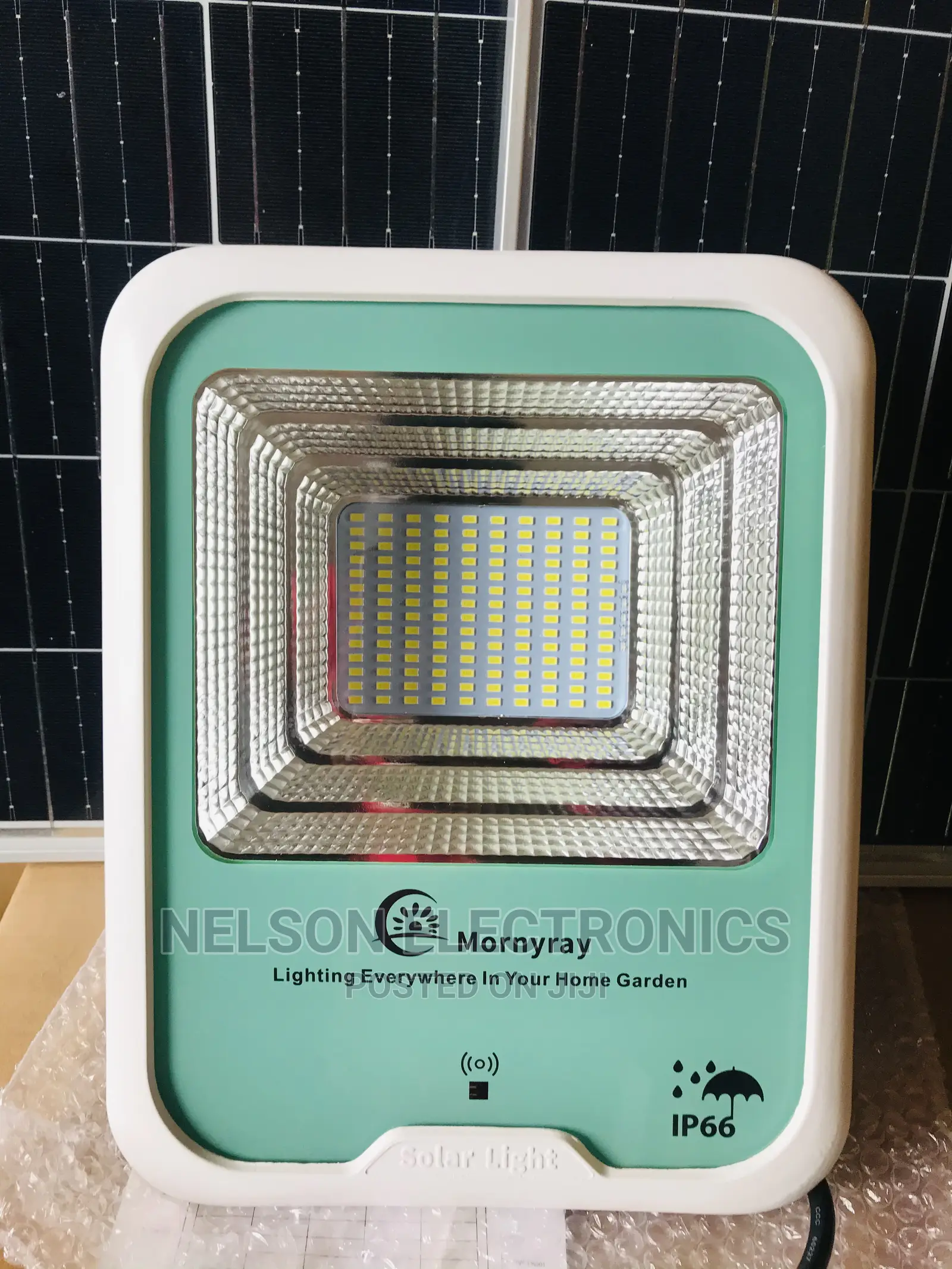 Mornyray All in One Solar Flood Light 200watt Double Panel