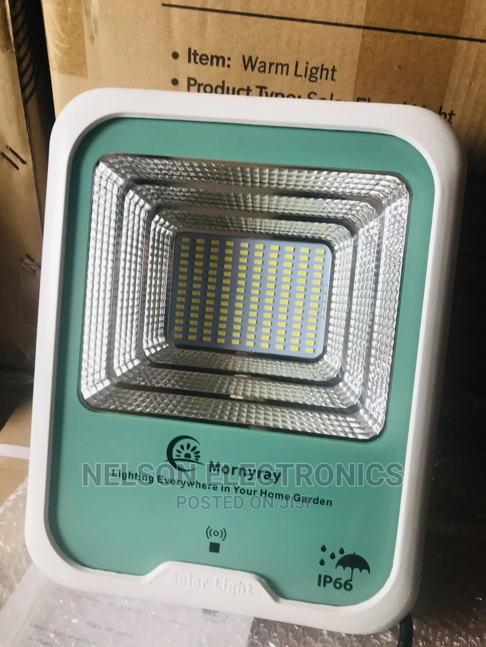 Mornyray All in One Solar Flood Light 200watt Double Panel