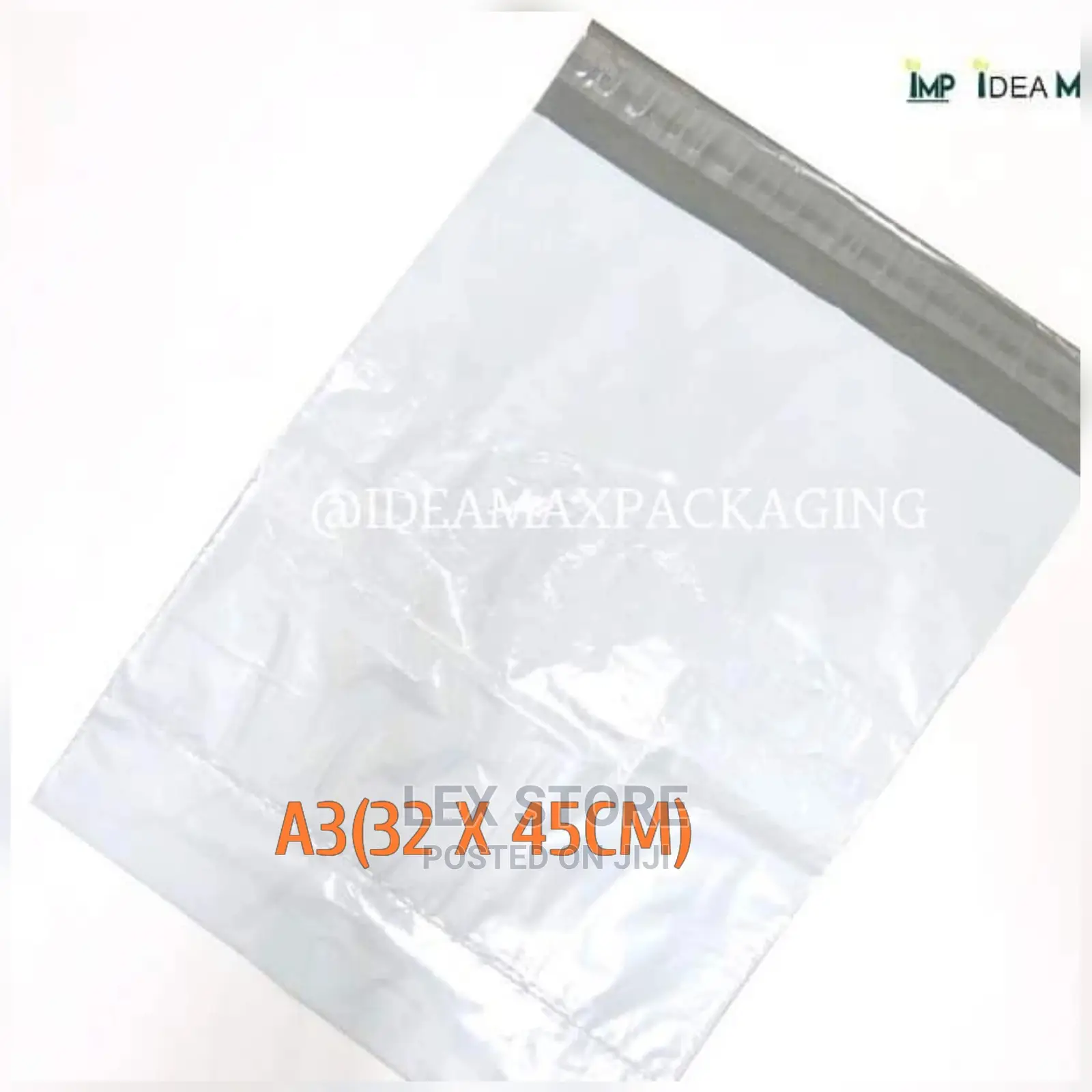 A3 Courier Bag With Invoice Pocket; 100 PCS/PACK