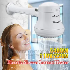 5400W Instantaneous Heating Water Faucet Shower Head