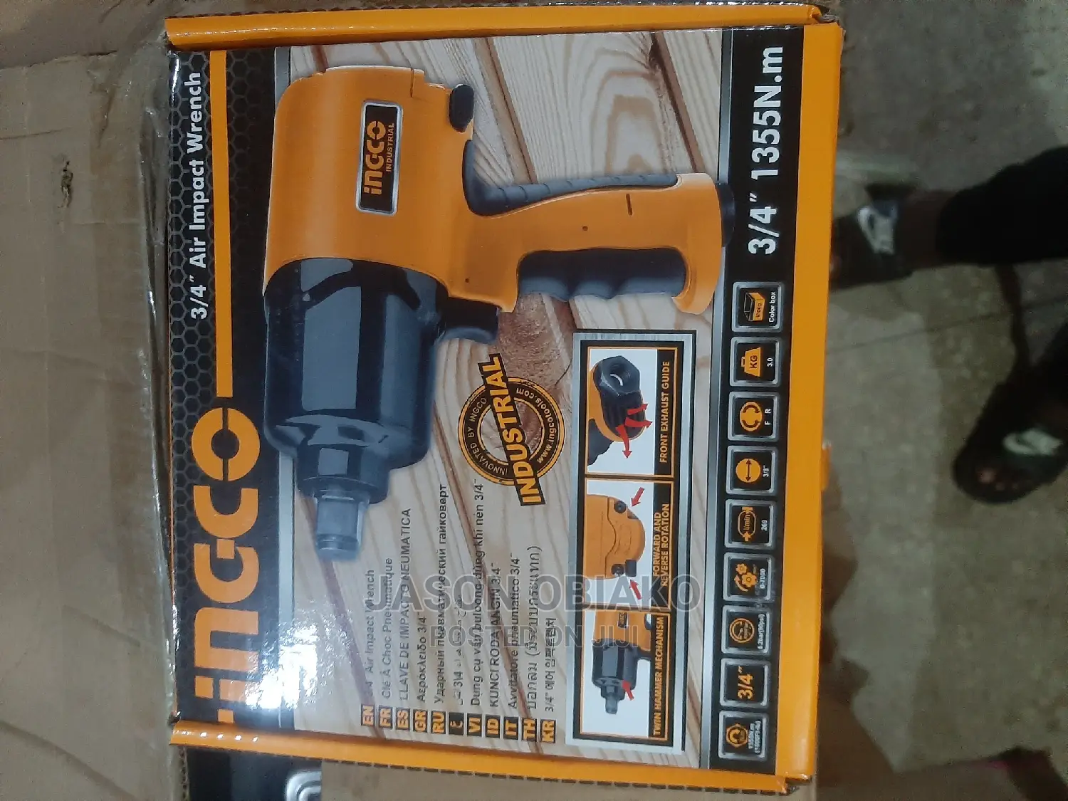 Air Impact Wrench 3/4"
