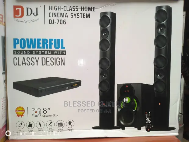 Djack Heavy Woofer Bluetooth Home Theater System Dj-706 in Ojo