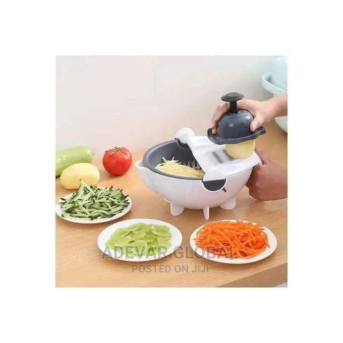 Multi Functional Vegetable Slicer/Cutter Grater Bowl