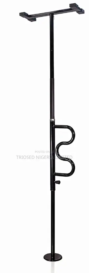 Stander Security Pole and Curve Grab Bar