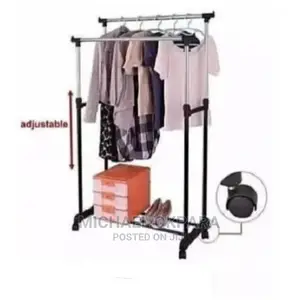 Double Pole Cloth Rack