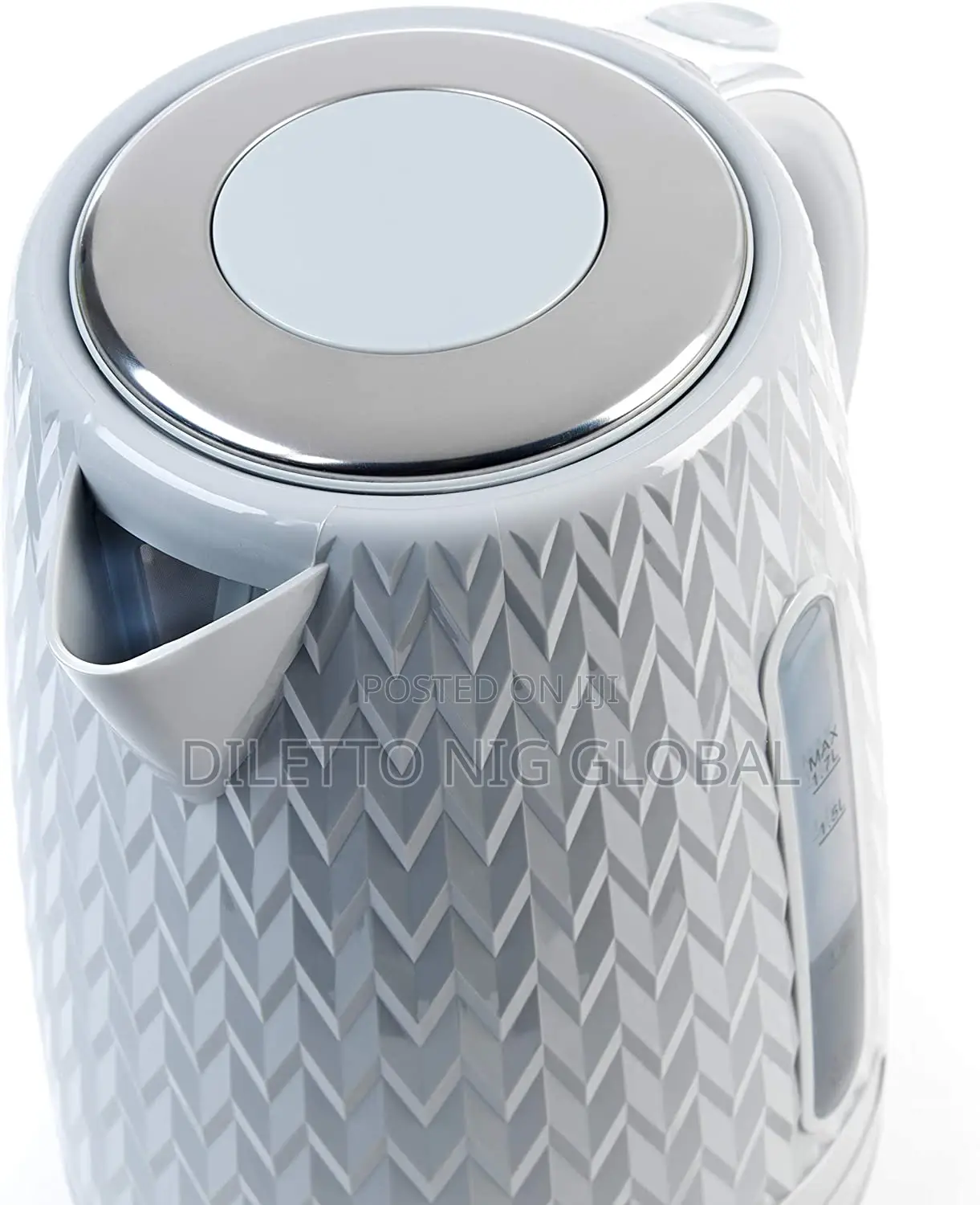 Progress EK3864PGRY Chevron Kettle.
