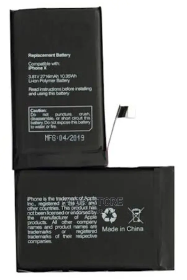 iPhone X Replacement Battery.