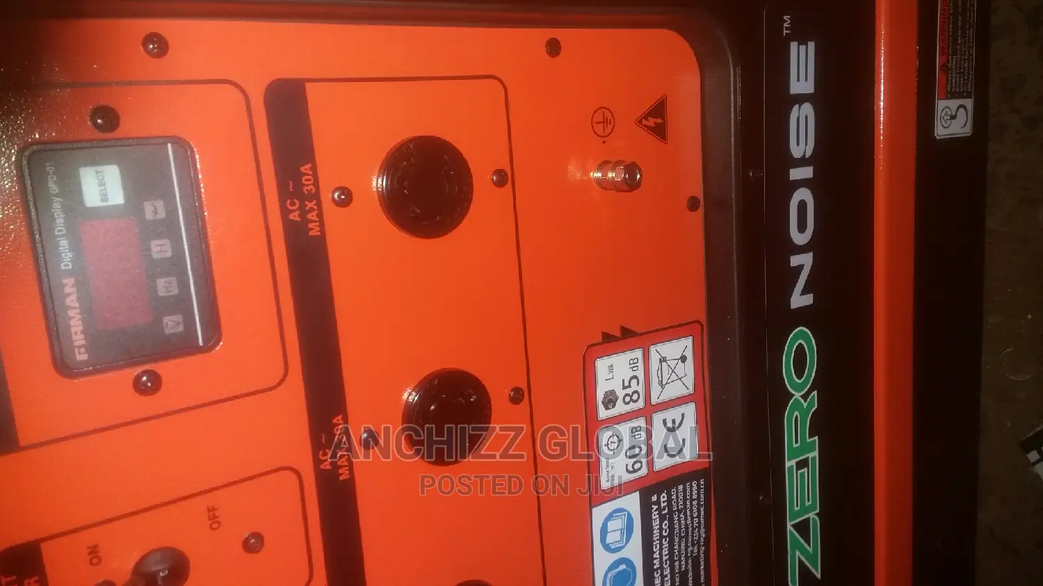 10kva Soundproof Petrol Generator With 100% Copper Coil