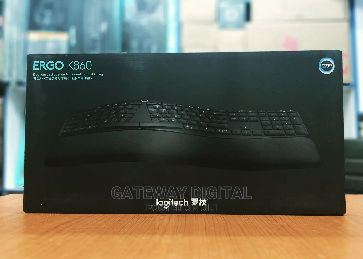 Logitech K860 Bluetooth Ergonomic Keyboard