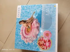 Pink Daisy Flower Mat
