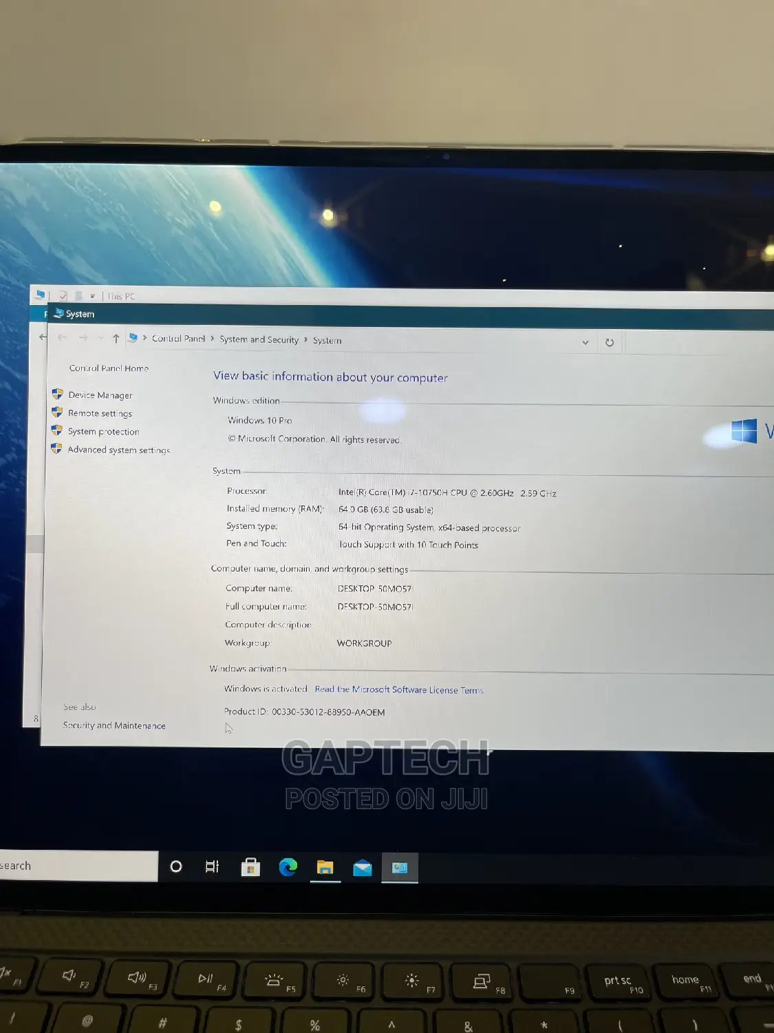 Laptop Dell XPS 15 48GB Intel Core I7 SSD 1T