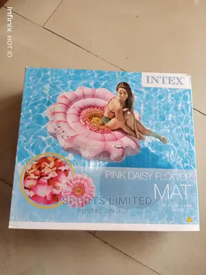 Pink Daisy Flower Mats for Swimming