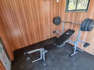 Benchpress With 50kg Weight Bench