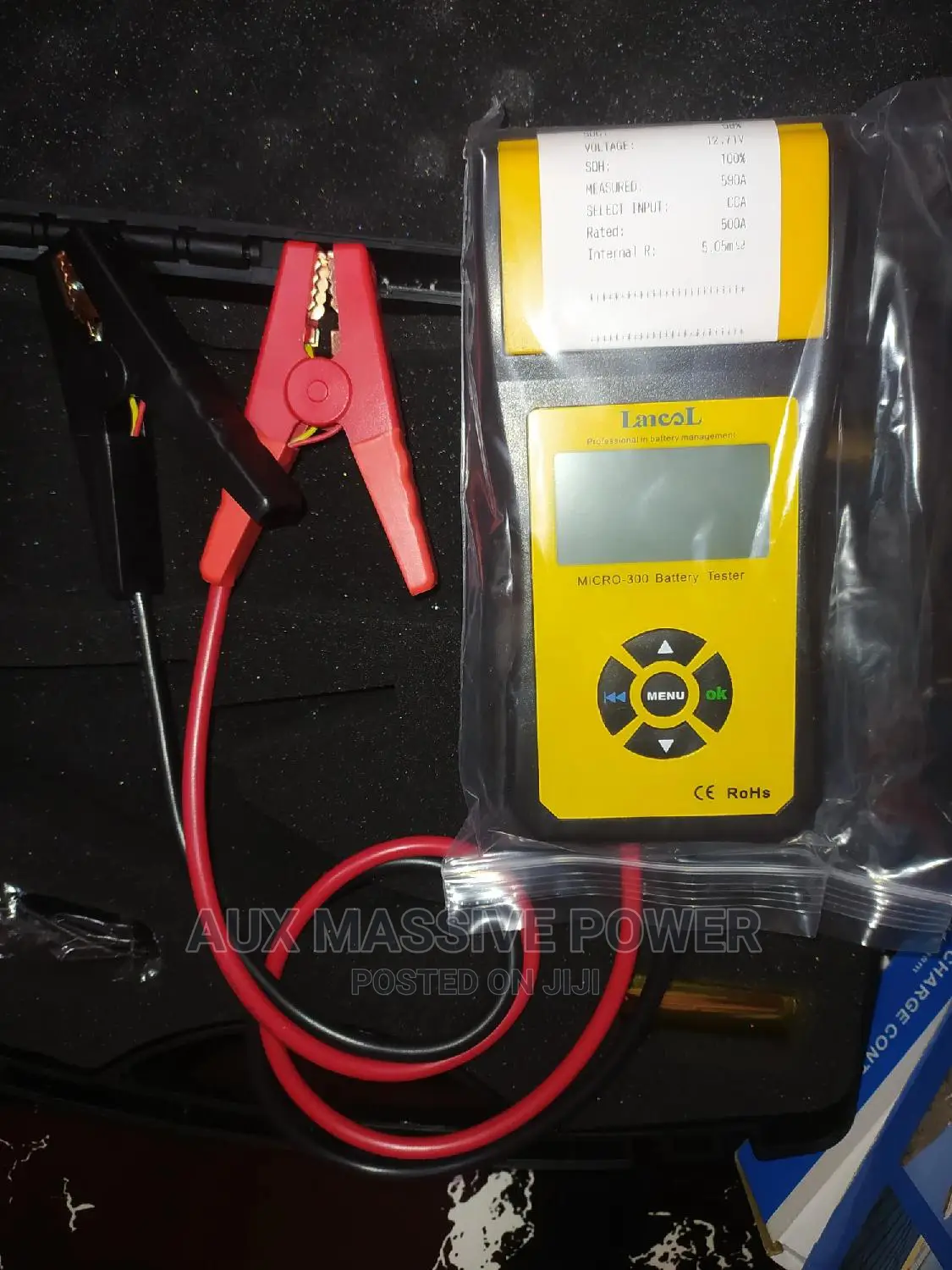 Auto Battery Tester With Printer