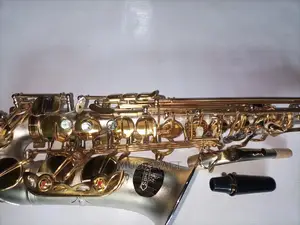 The Kings Professional Alto Saxophone (Gold Silver Plated)