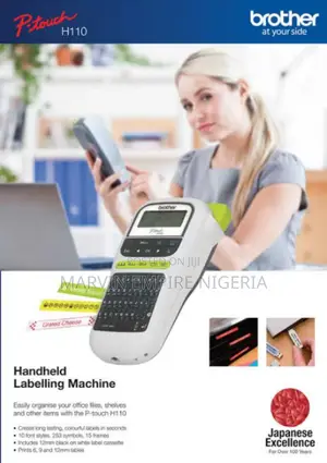 Hand Held Labeller by Brother H110