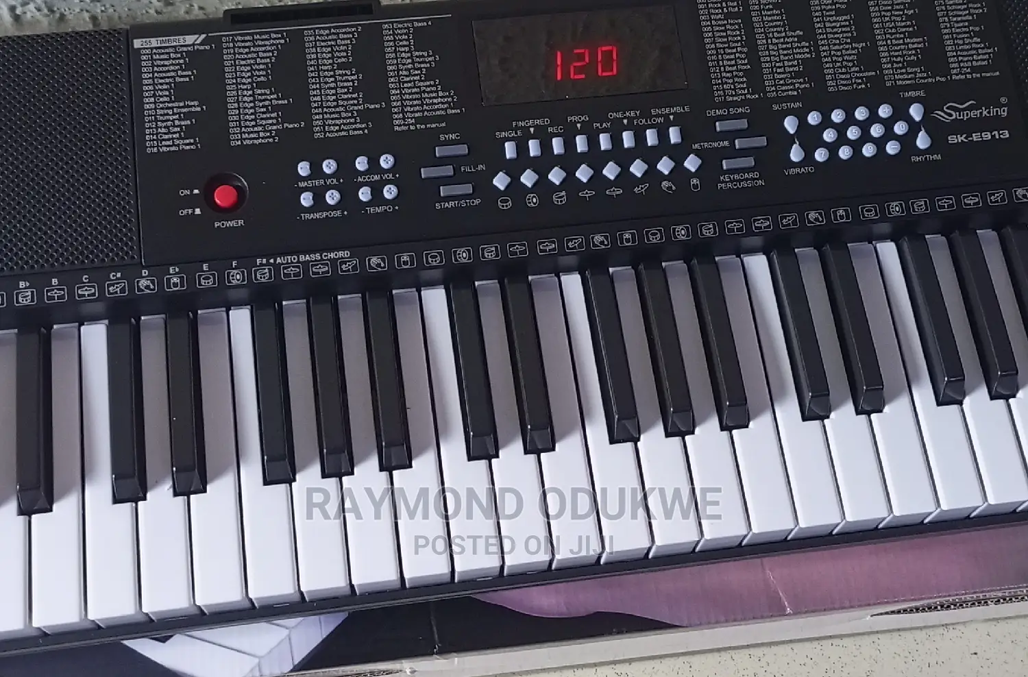 Portable Teaching Type Piano