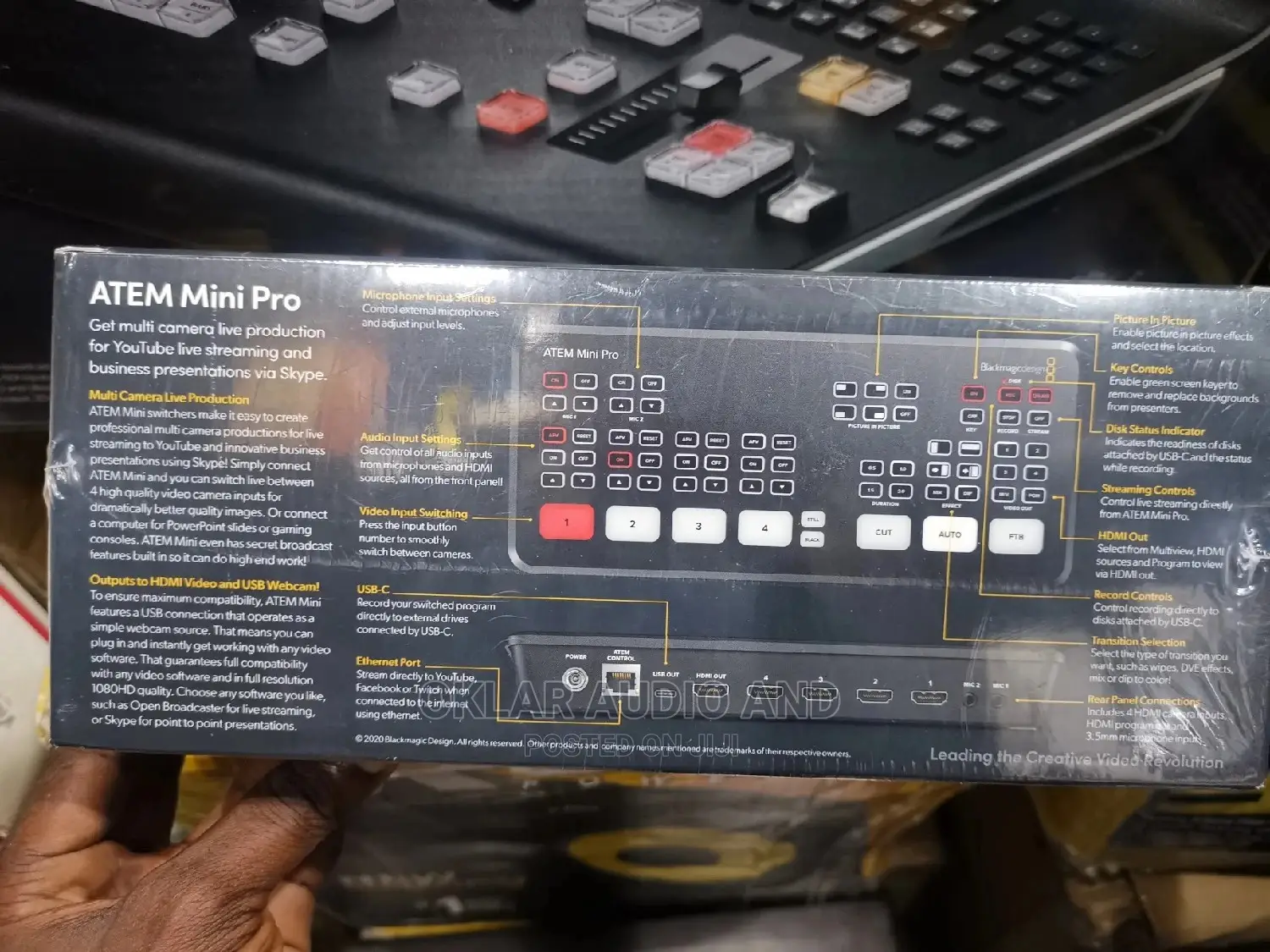 Blackmagic Atem Mini Pro