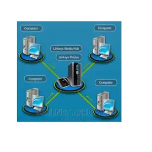 Cisco Linksys Media Hub Storage Device Data Drive Cloud