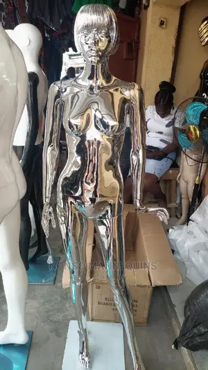 Silver Chrome Size 8 High Quality Display Mannequins