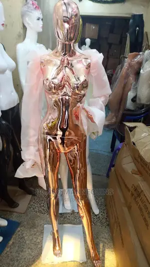 Rose Gold Faceless Size 8 Body Display Mannequins