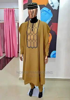 Black and Bronze Male Display Mannequins