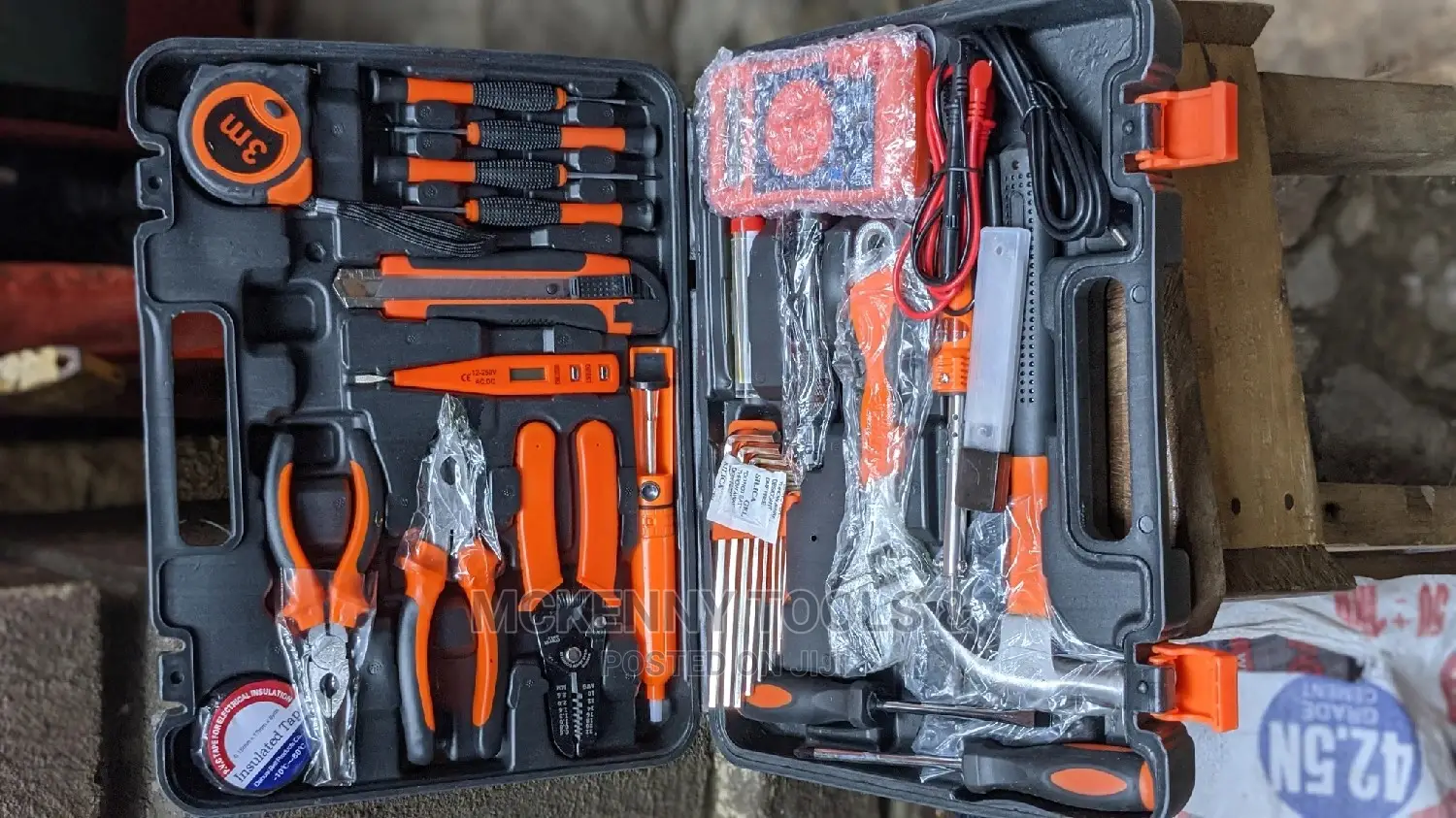 Electrician 35 Sets Tools Multifunction Household