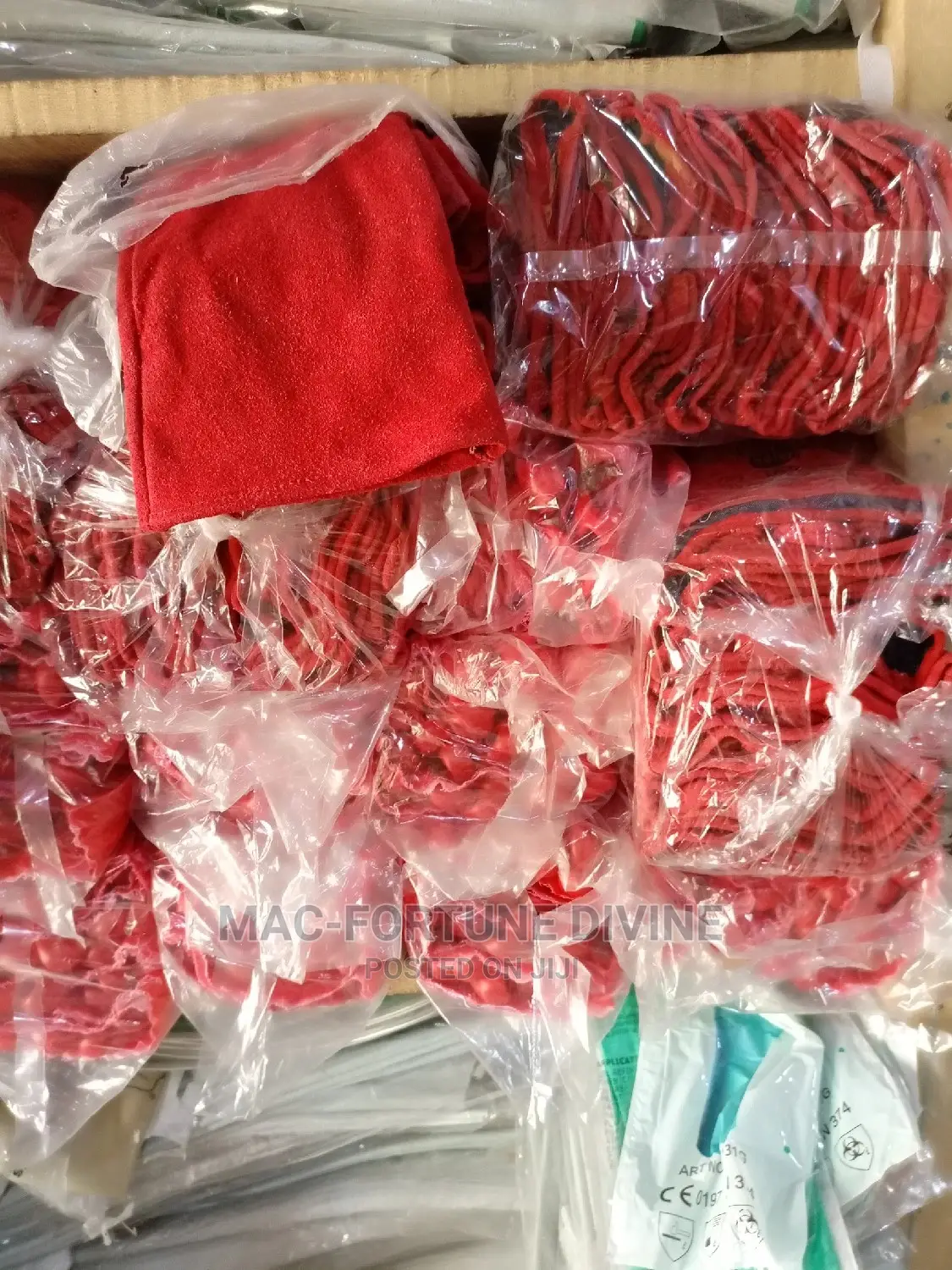 14" Red Welders Glove(Price Per Pair)