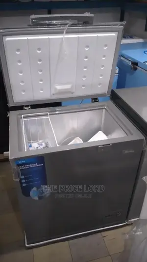 Midea Chest Freezer 142l Hs-185 Silver