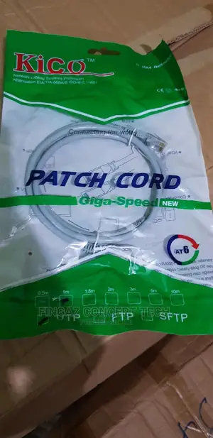 Kico Cat6 1meter Patch Cable 100% Copper