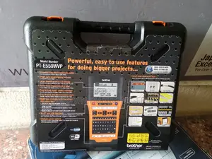 Brother Pt- E550hand Held Industrial Labelling Machine